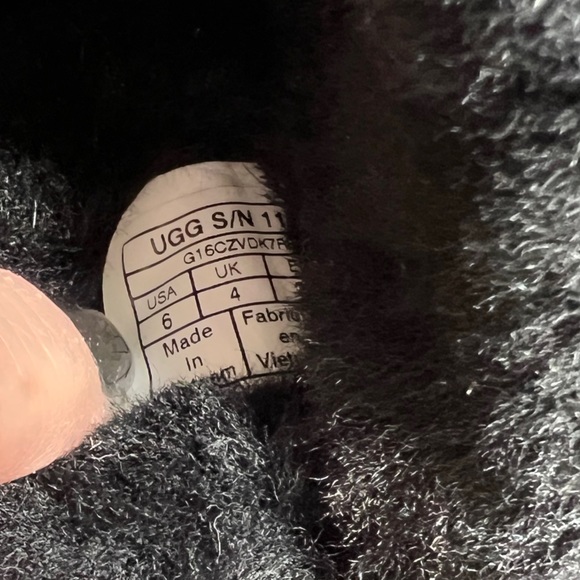 UGG Scuffette II Panther Print Slippers Size 6 - Picture 4 of 7